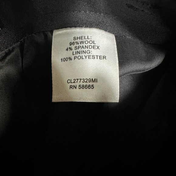 Classiques Entier Skirt Womens 8 Back Wool Stretch Pencil Lined Back Zip Vent - Picture 4 of 6